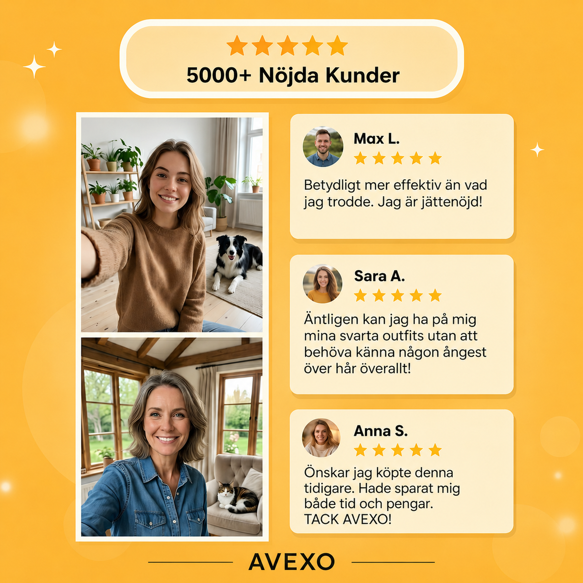 Avexo™ FurAway – hårhandske