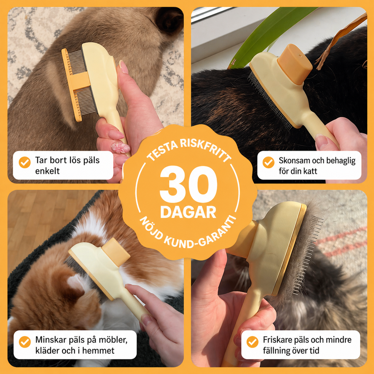 Avexo™ SmoothBrush – Kattborste