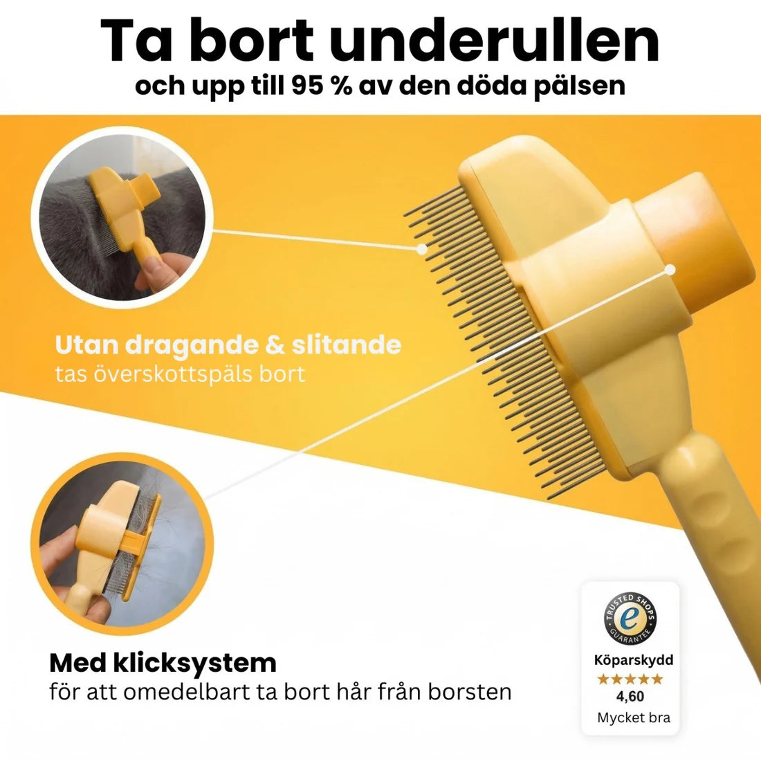 Avexo™ SmoothBrush – Kattborste